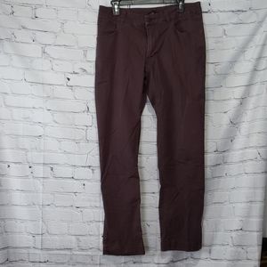 Black Diamond Pants Maroon 32
